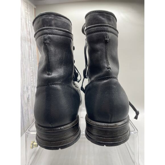 UGG Ruggero Lace Up Leather Mens Discontinued Boots 10 - Picture 4 of 10